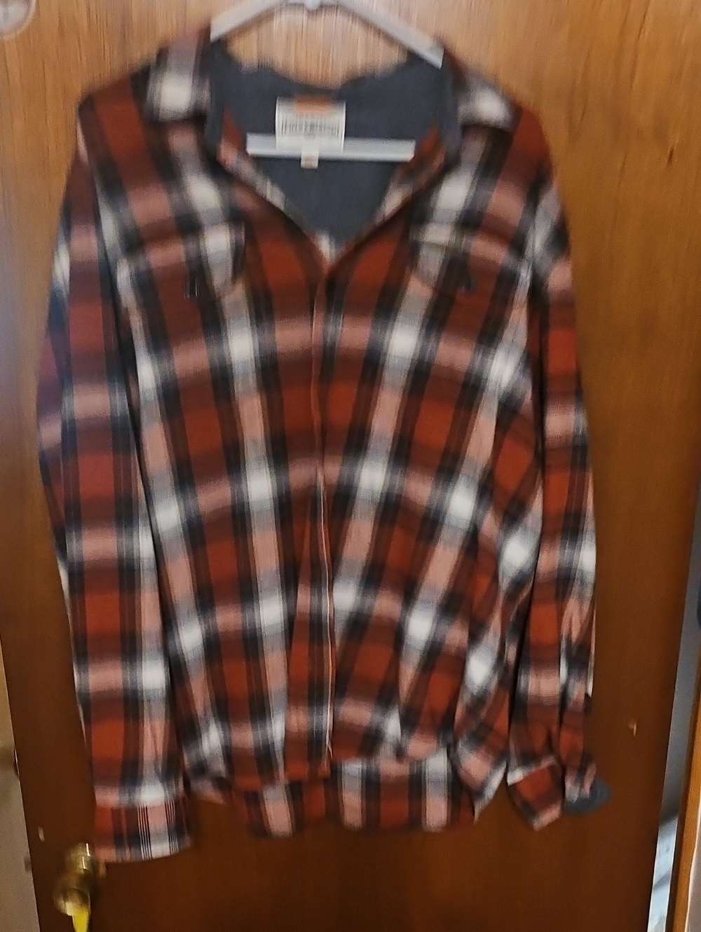 Field & Stream Charcoal Shirt Jacket with Orange Accent